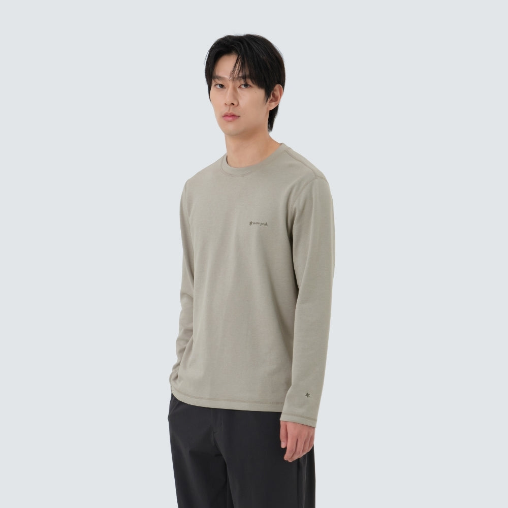 델타피크 퀵드라이 긴팔 티셔츠 Fog Gray
