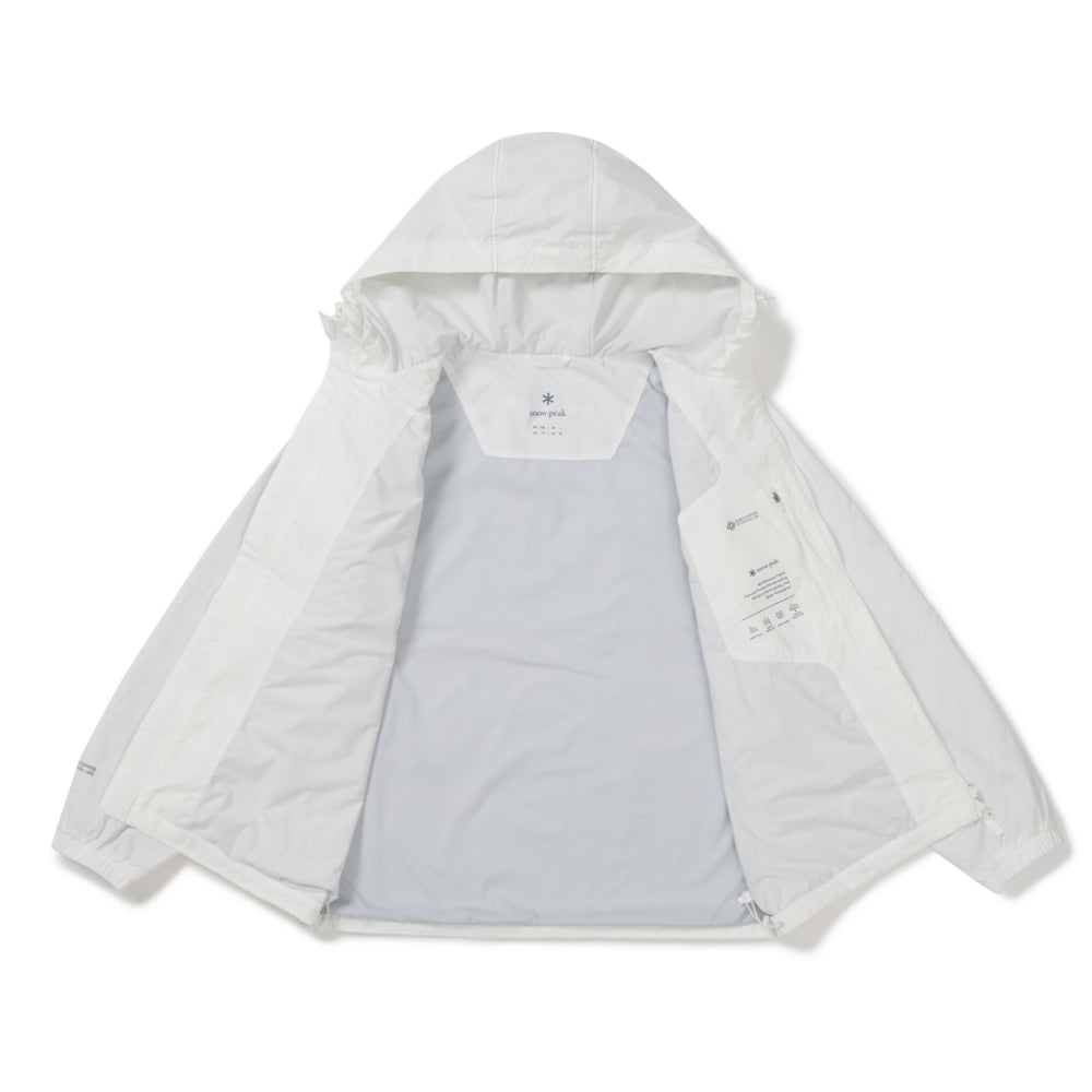 경량 타슬란 윈드스토퍼 후드 바람막이 Off White