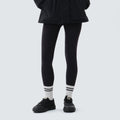 여성 9부 레깅스 Black