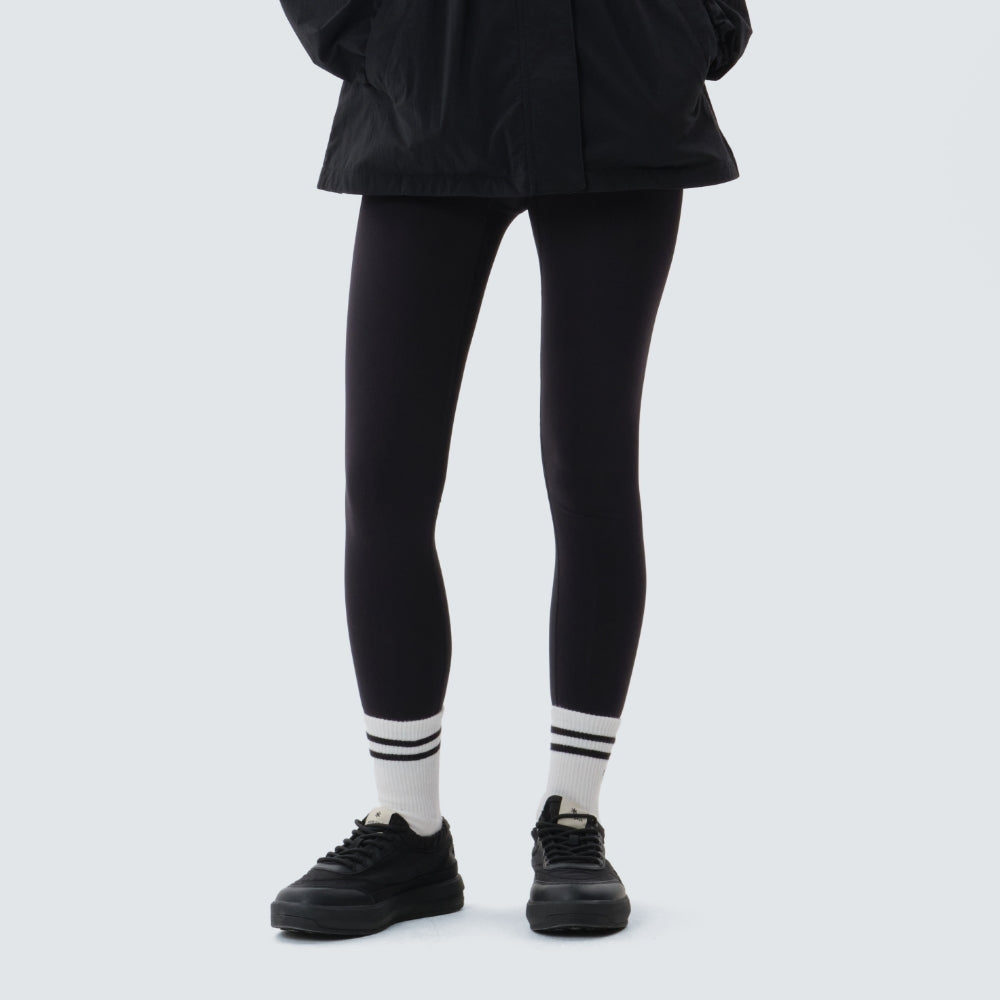 여성 9부 레깅스 Black
