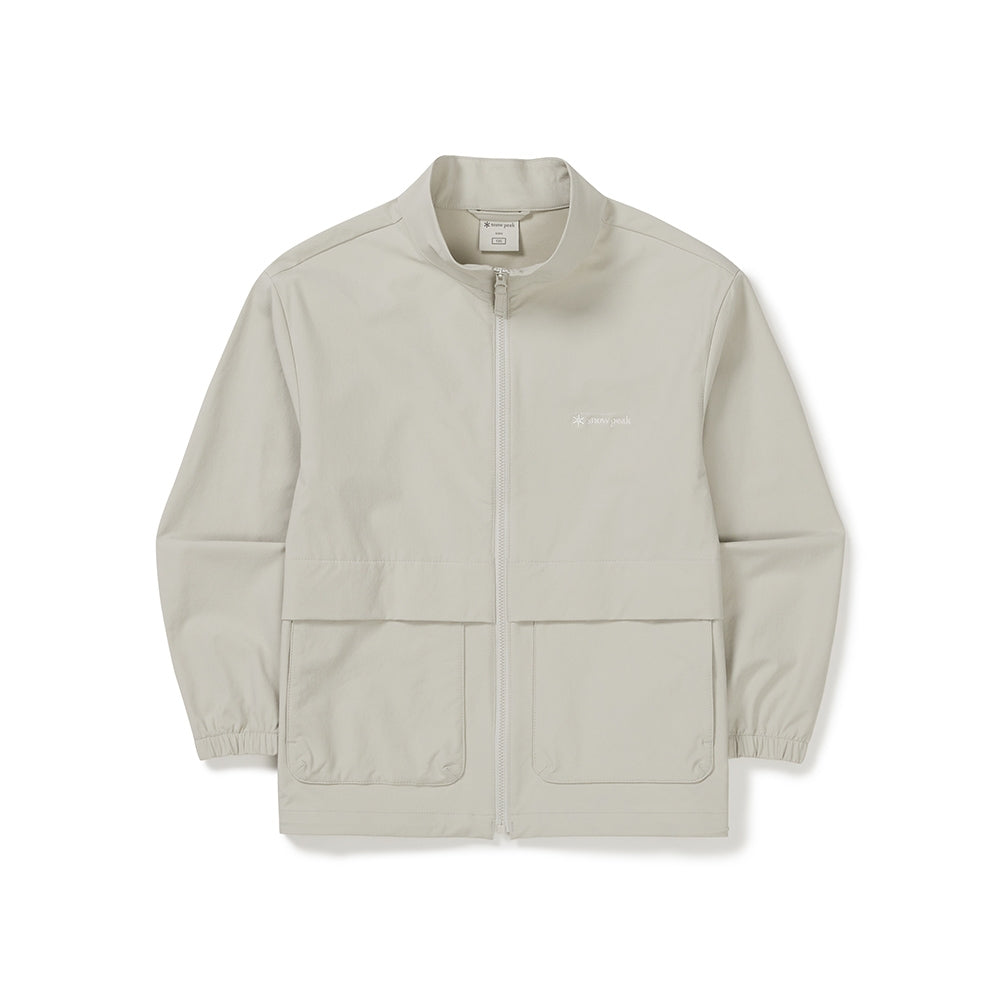 키즈 라고 에어 스탠드넥 바람막이 Light Beige