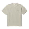 루트 레터링 우븐 패치 반팔 티셔츠 Light Beige