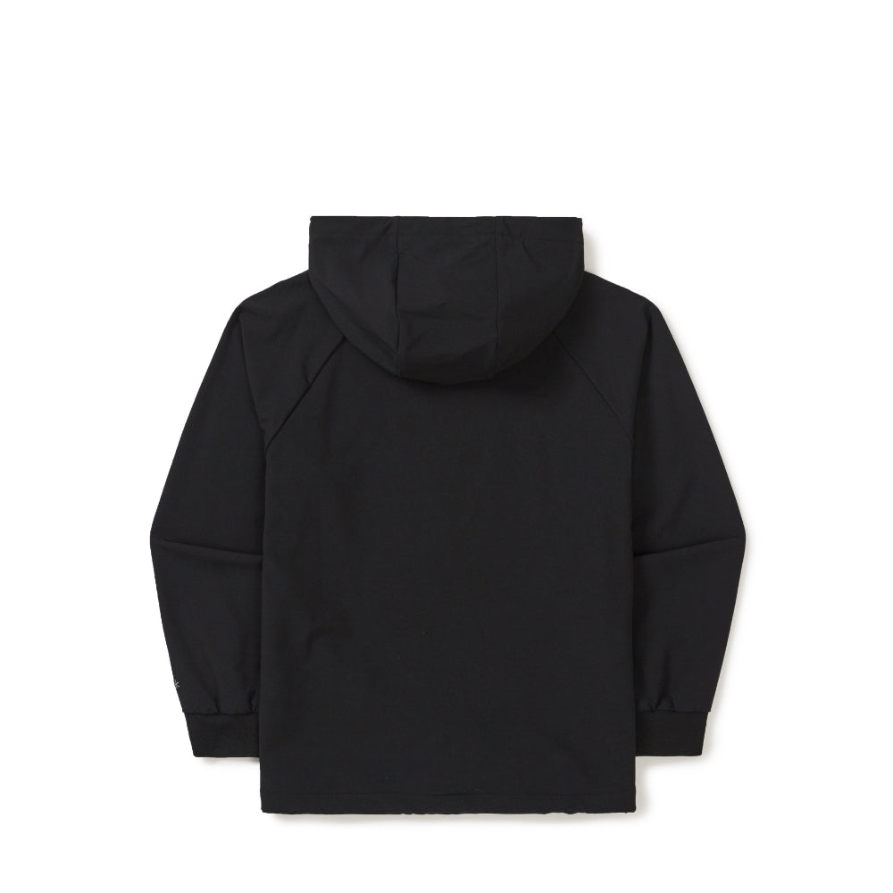 라고 여성 후드 티셔츠 Black