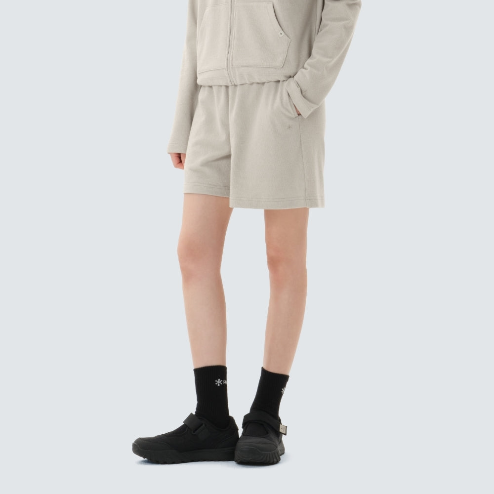 테리 여성 반바지 Light Beige