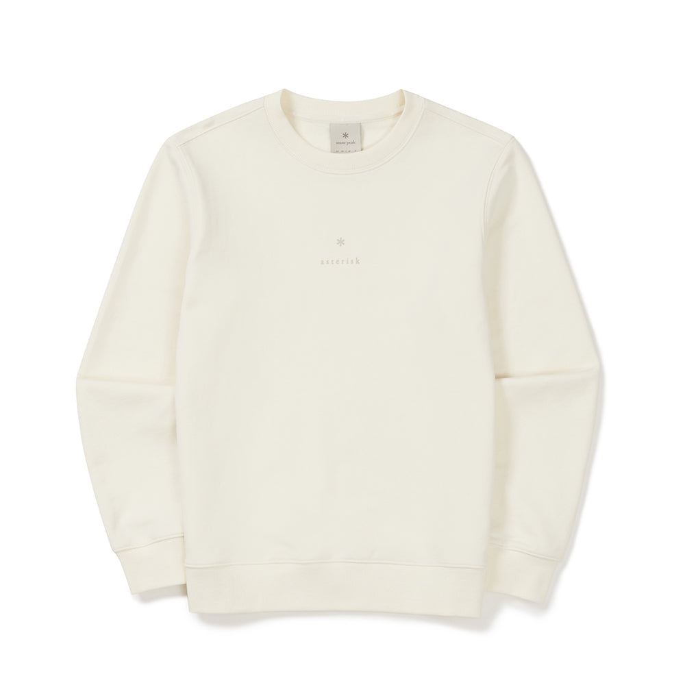 여성 아스타리스크 맨투맨 Pastel Yellow