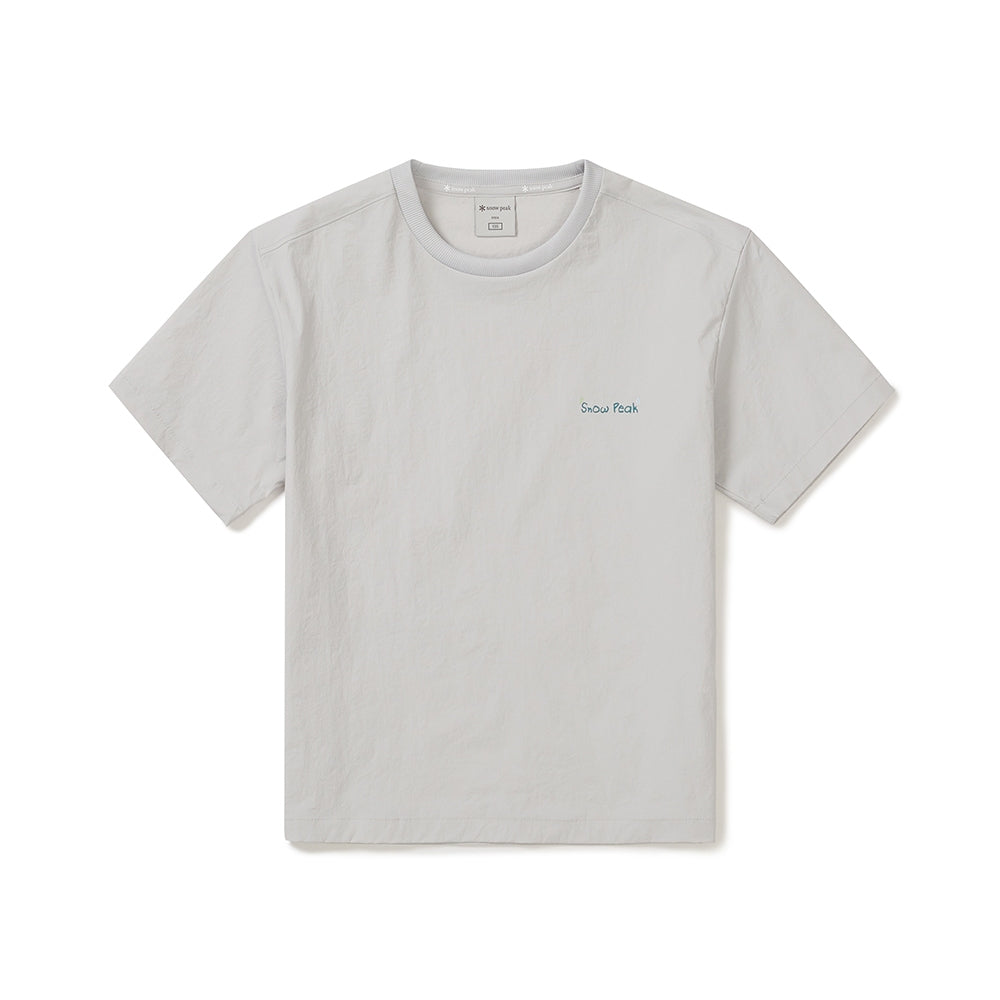 키즈 냉감 루트 반팔 티셔츠 Ice Gray