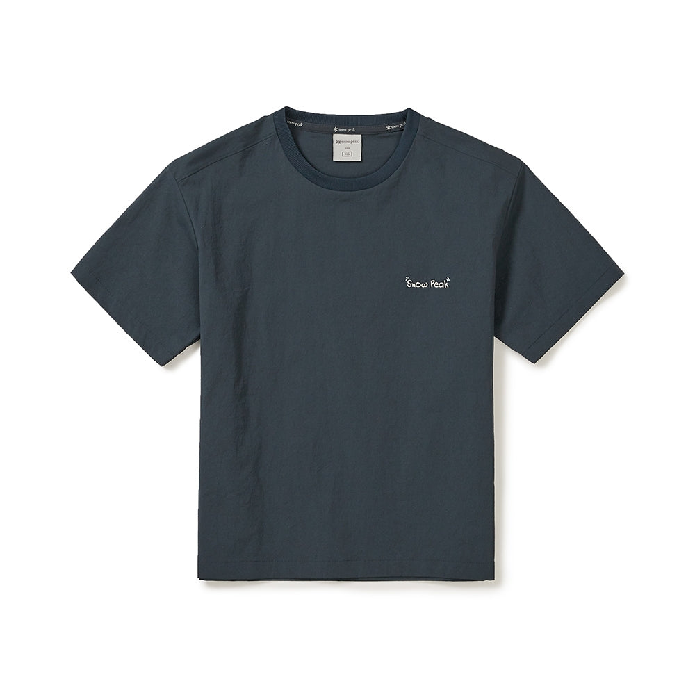 키즈 냉감 루트 반팔 티셔츠 Vintage Green