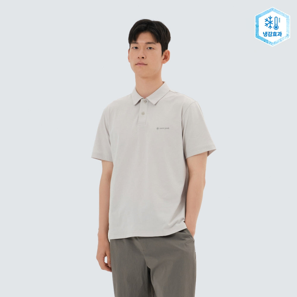퀵드라이 반팔 폴로 티셔츠 Light Beige