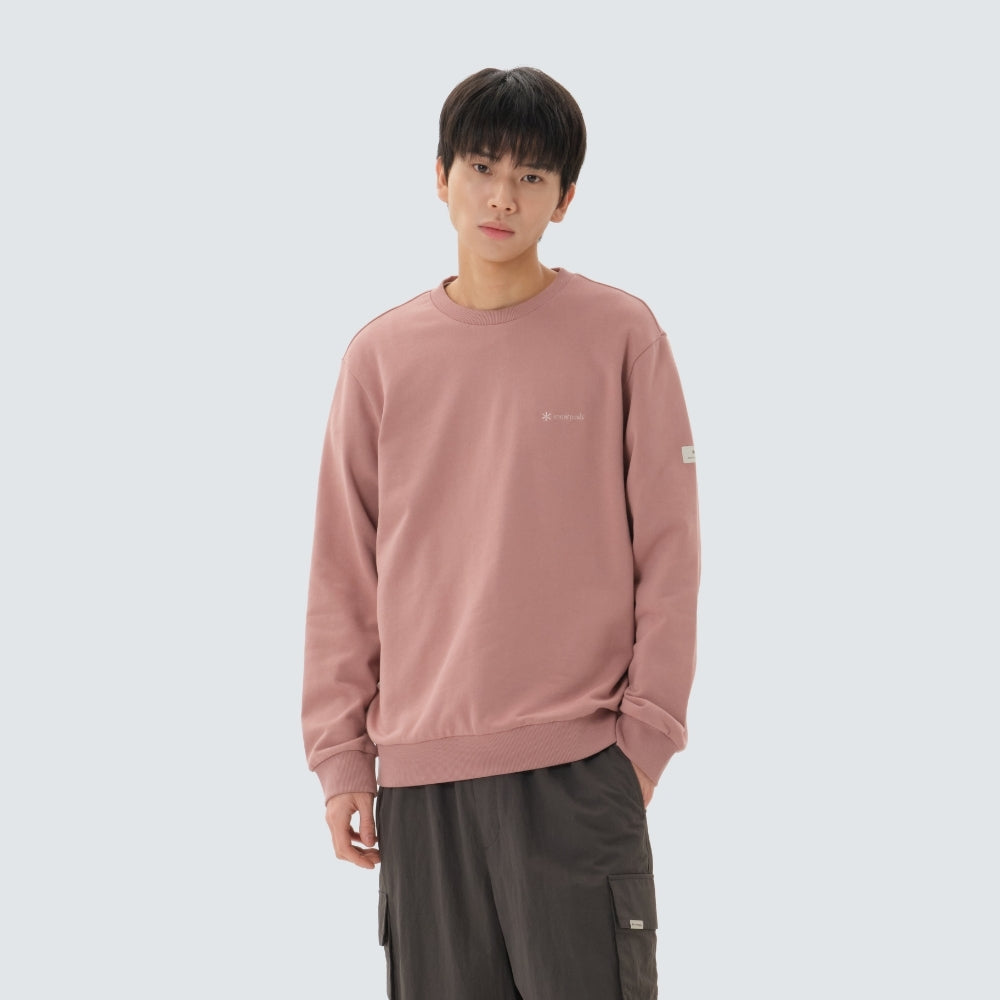 랜드 에센셜 맨투맨 Deep Pink