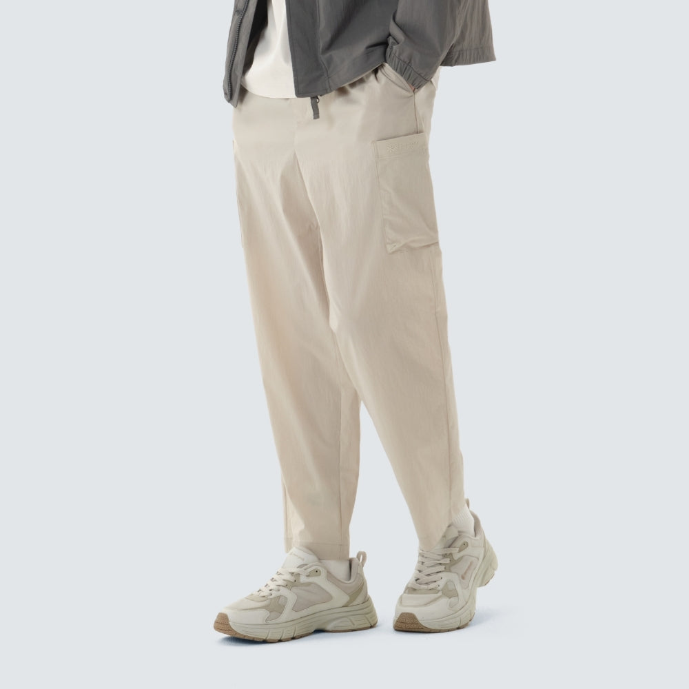 루트 세미 와이드 포켓 팬츠 Light Beige
