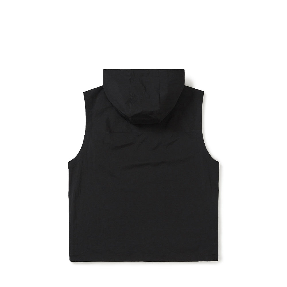 루트 후드 베스트 Black