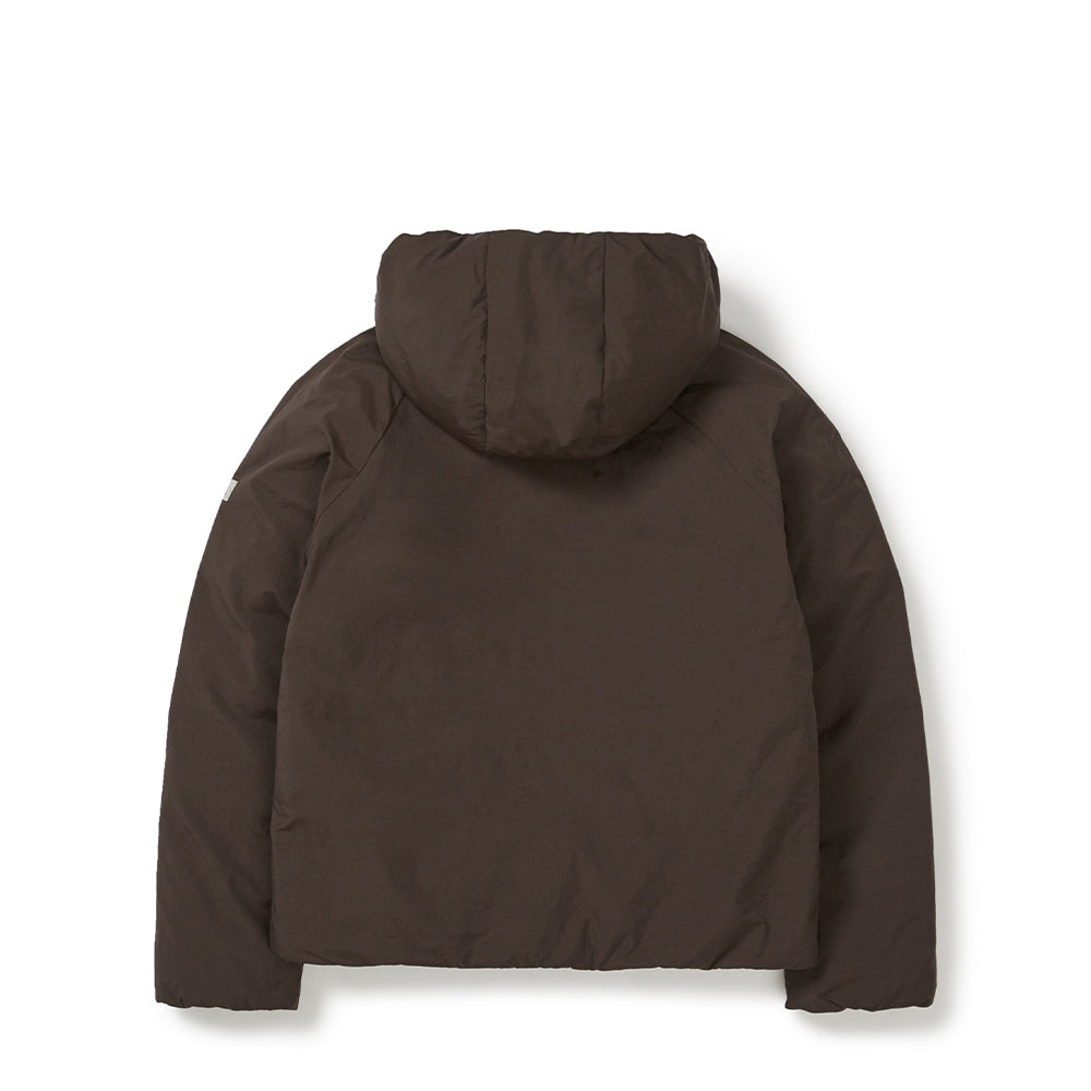 랜드 여성 후드 경량 다운 자켓 Choco Brown