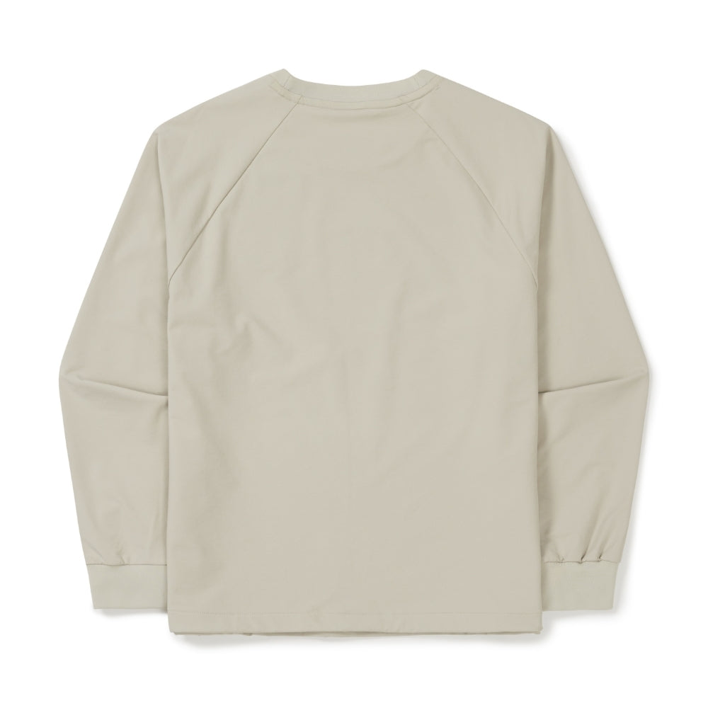 라고 여성 맨투맨 Light Beige