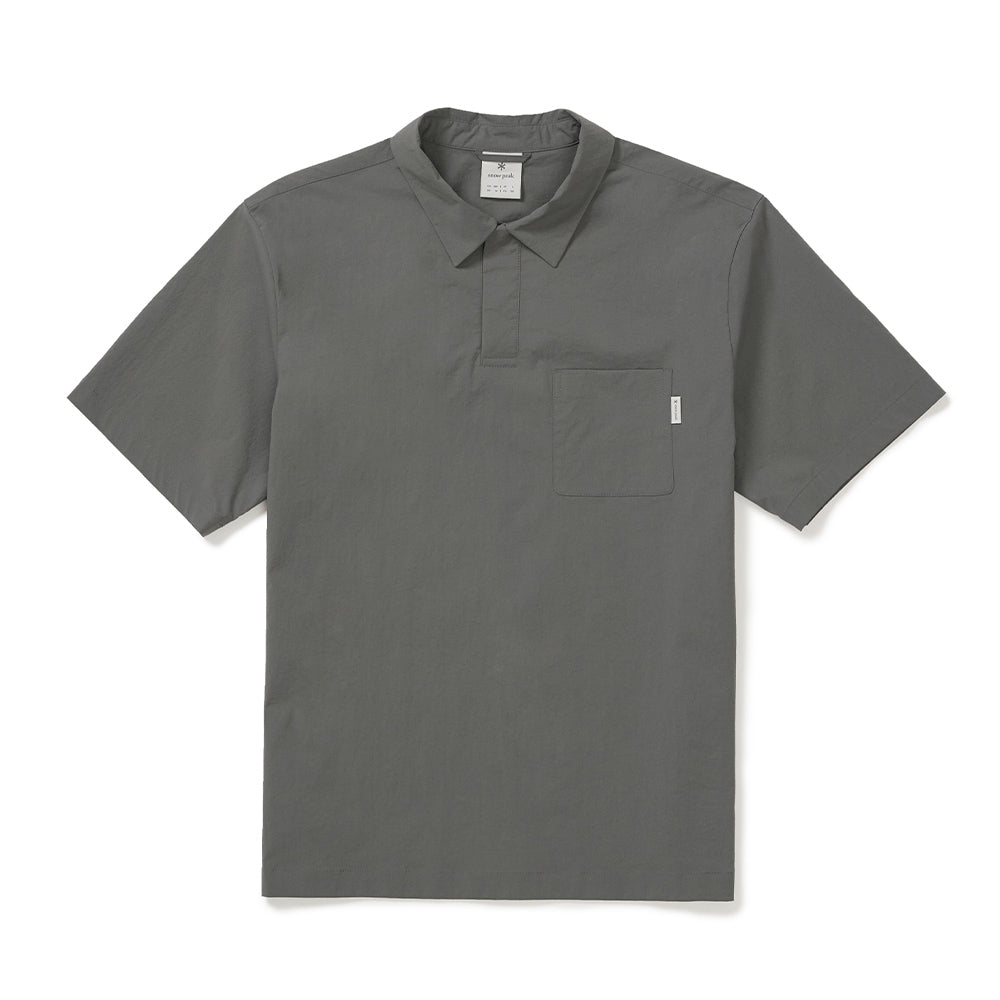 냉감 루트 포켓 반팔 폴로 티셔츠 Dark Gray