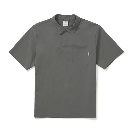 냉감 루트 포켓 반팔 폴로 티셔츠 Dark Gray
