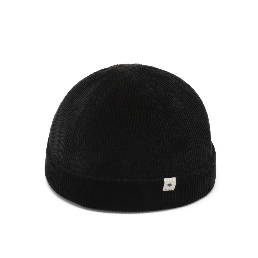 코듀로이 와치캡 Black