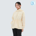 에어닷 여성 후드 탈부착 바람막이 Pastel Yellow