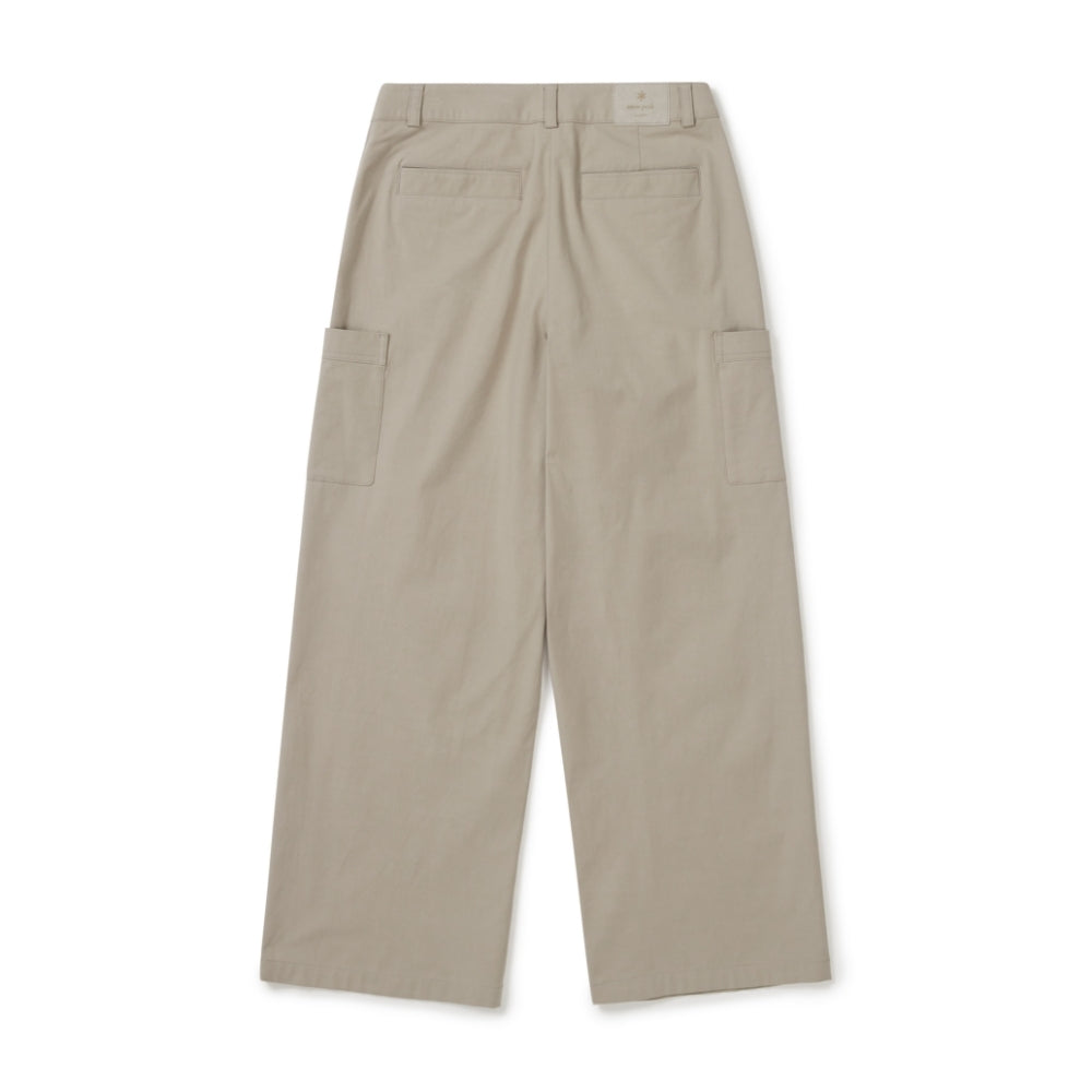 클랜드 여성 와이드 팬츠 Beige
