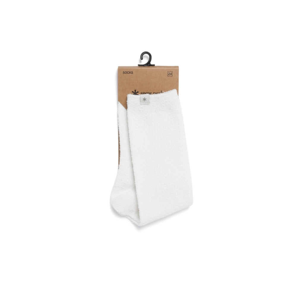 여성 코지 장목 삭스 Off White