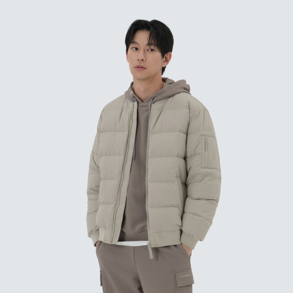 랜드에어 봄버 다운 자켓 Warm Gray
