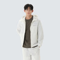 경량 타슬란 윈드스토퍼 후드 바람막이 Off White