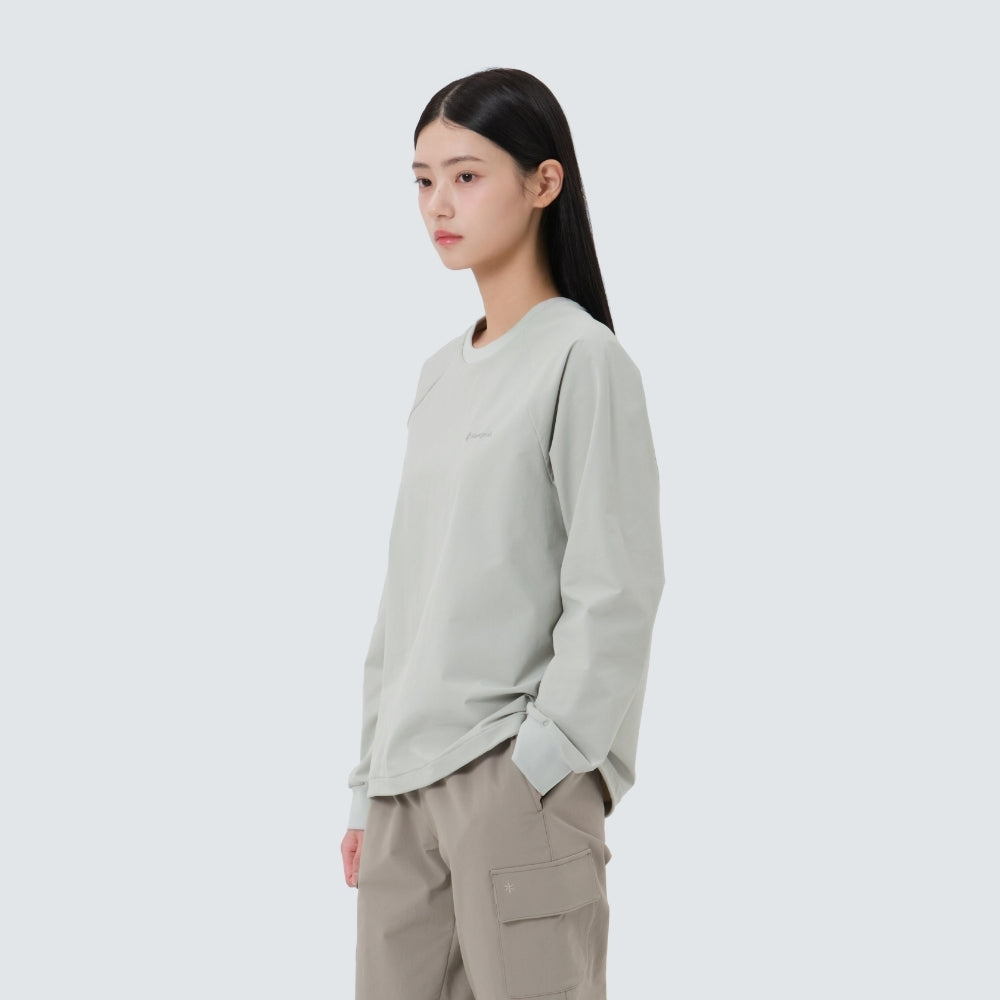 라고 여성 맨투맨 Mint Khaki