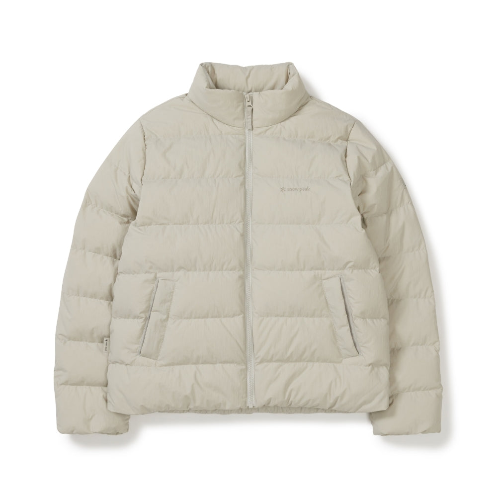 랜드에어 여성 스탠드넥 경량 다운 자켓 Light Beige