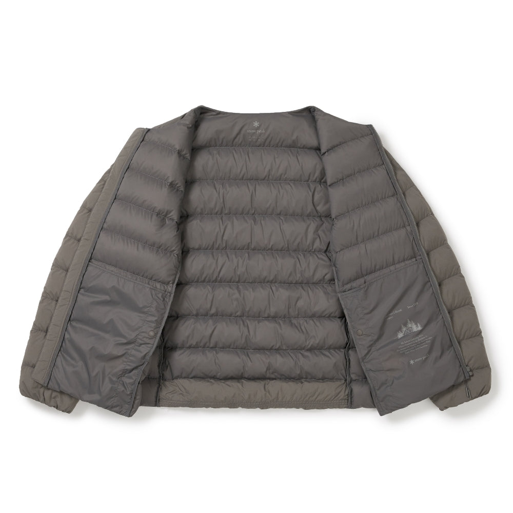 에어리 라운드넥 경량 다운 자켓 Dark Khaki