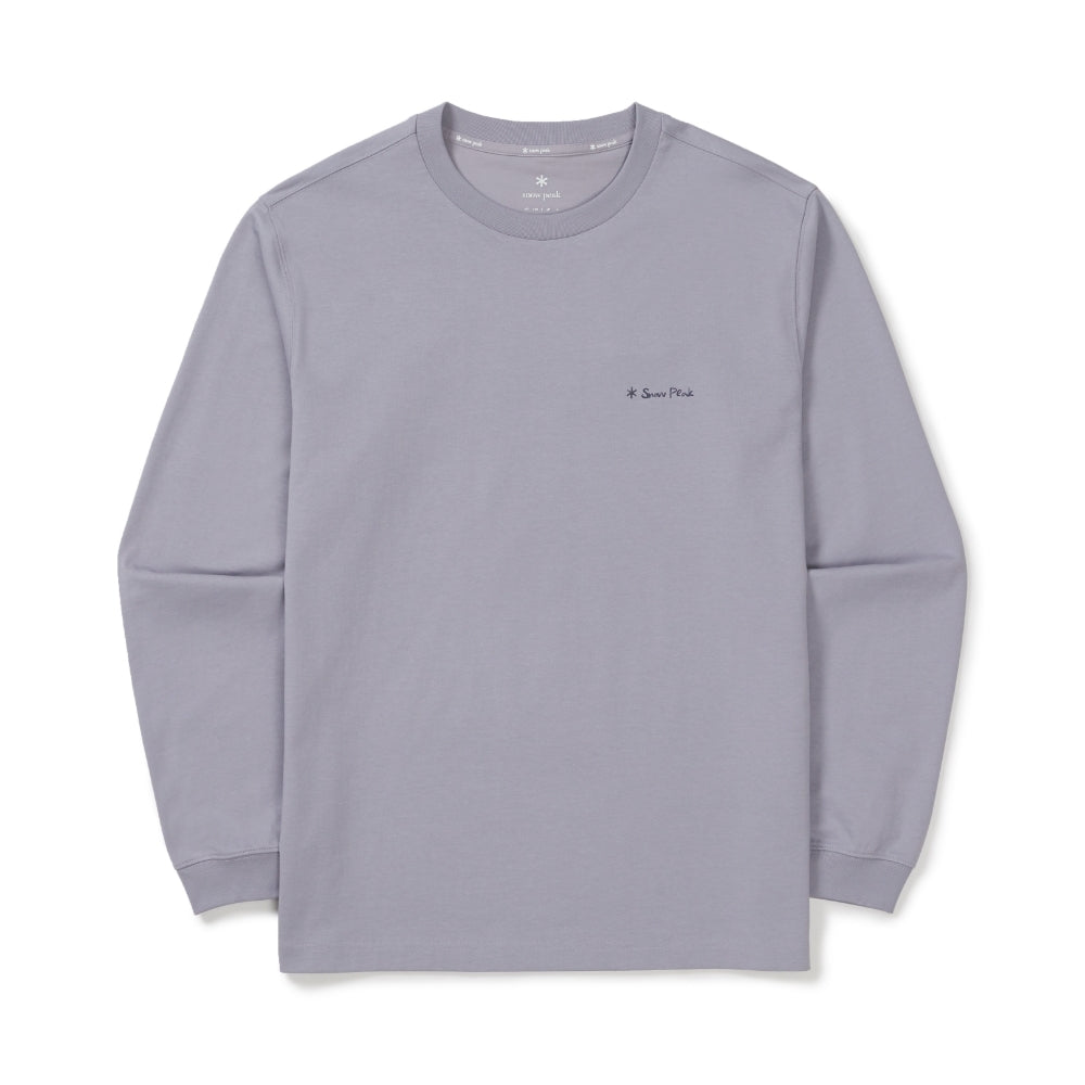 에어로쿨 크레용 긴팔 티셔츠 Gray Blue