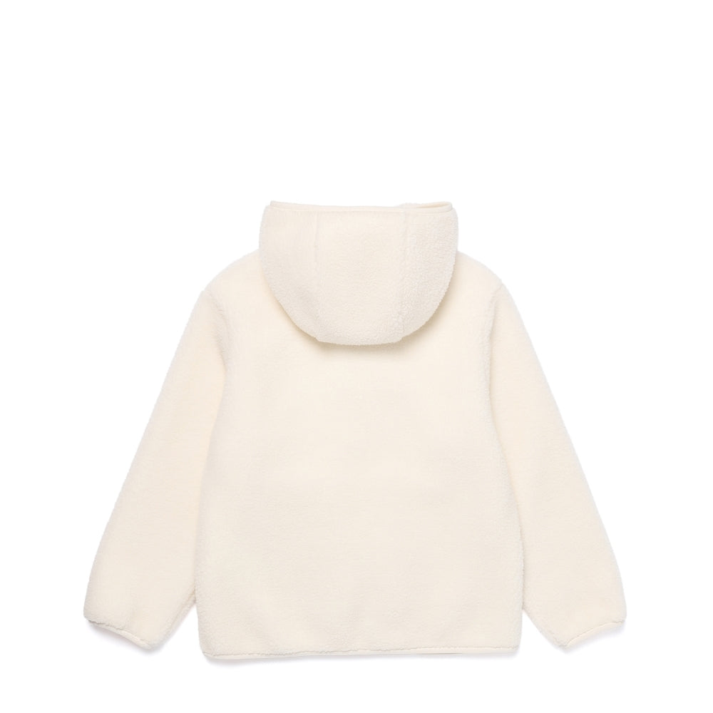 키즈 부클 후드 집업 Cream