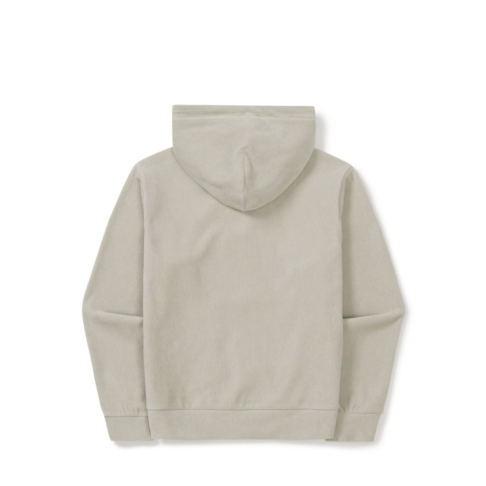 코듀로이 여성 후드 티셔츠 Light Beige