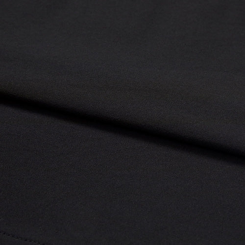 라고 여성 중기장 후드 자켓 Black