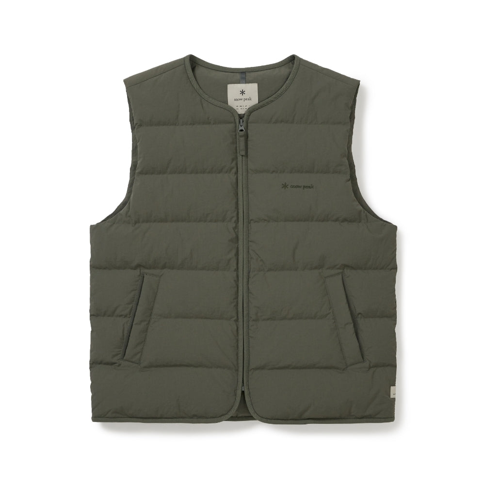 랜드 경량 다운 베스트 Khaki
