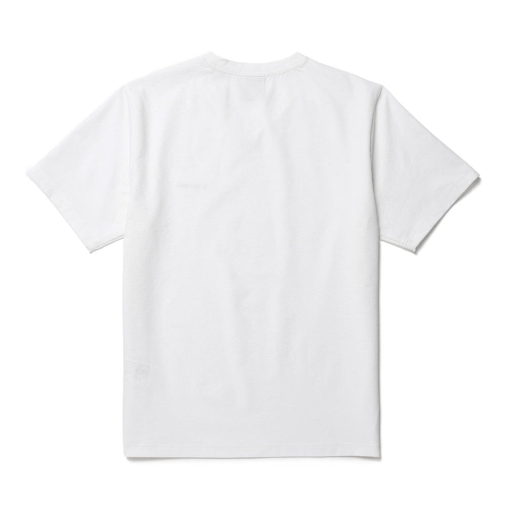 클래식 V넥 반팔 티셔츠 White