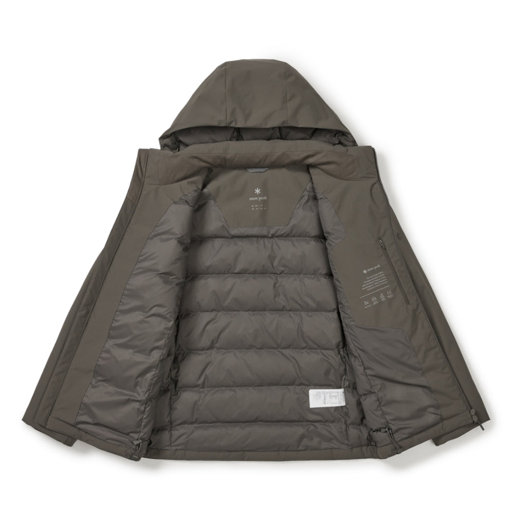2L 티타닉 경량 후드 다운 자켓 Dark Khaki