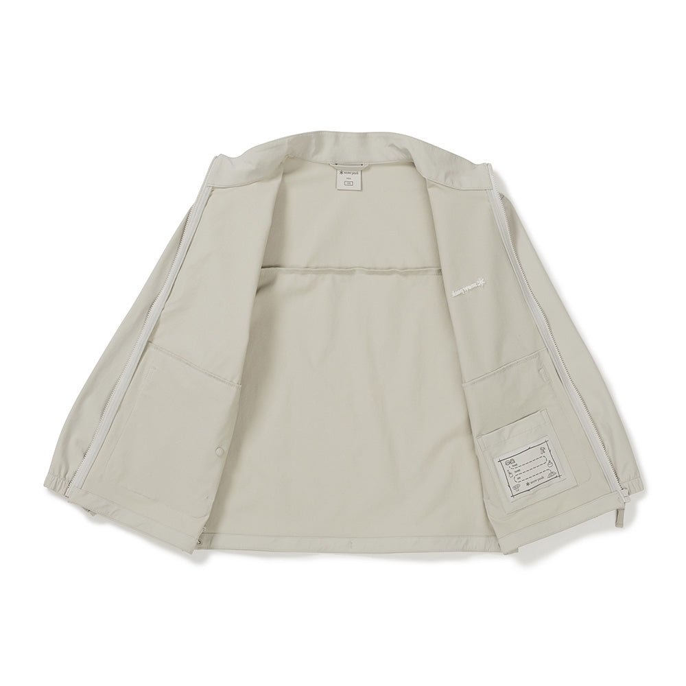 키즈 라고 에어 스탠드넥 바람막이 Light Beige