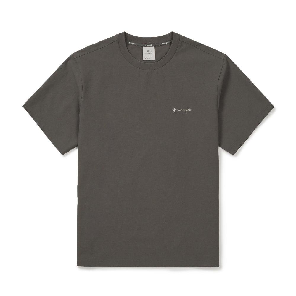 클래식 우븐 반팔 티셔츠 Dark Khaki