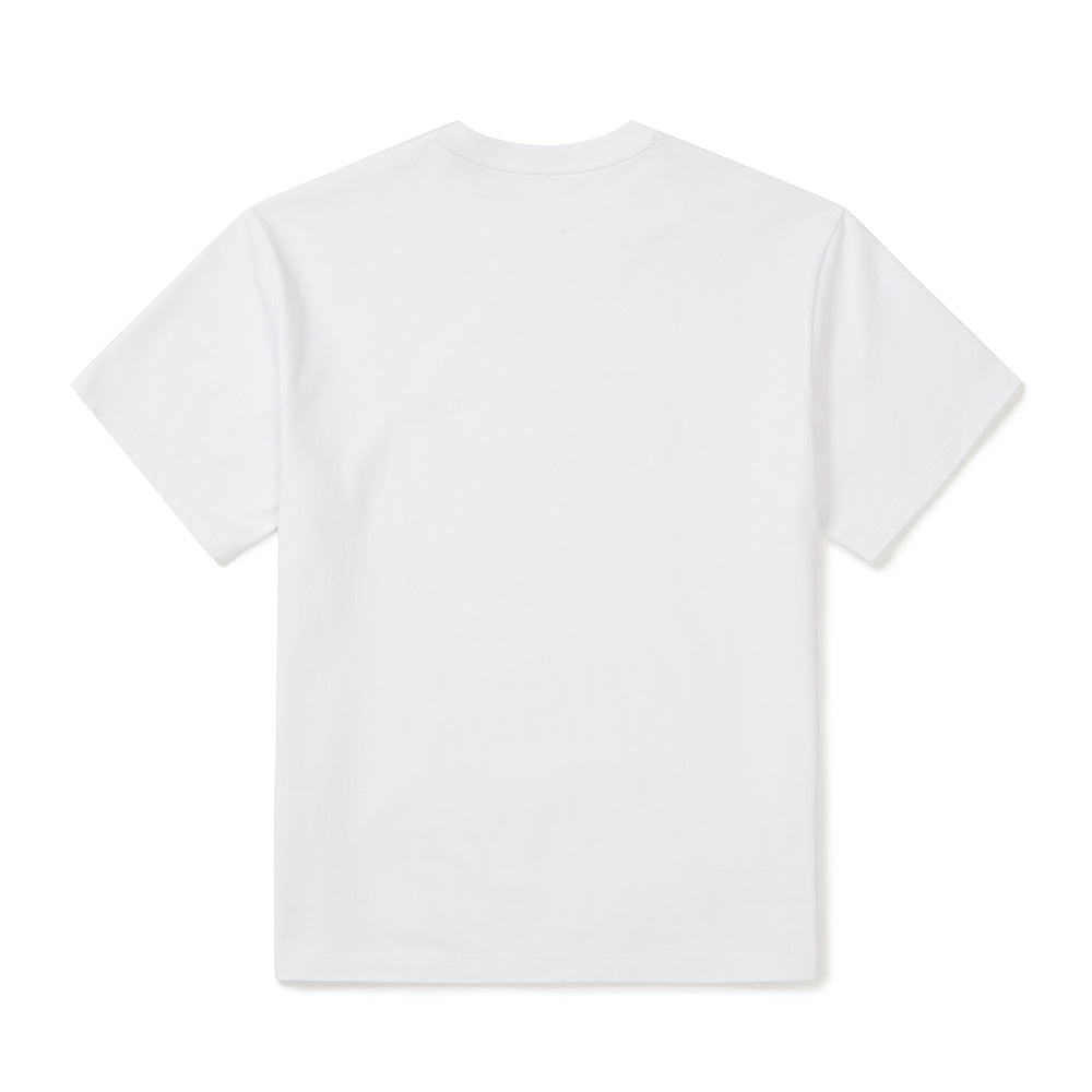 에어로쿨 스몰로고 반팔 티셔츠 White