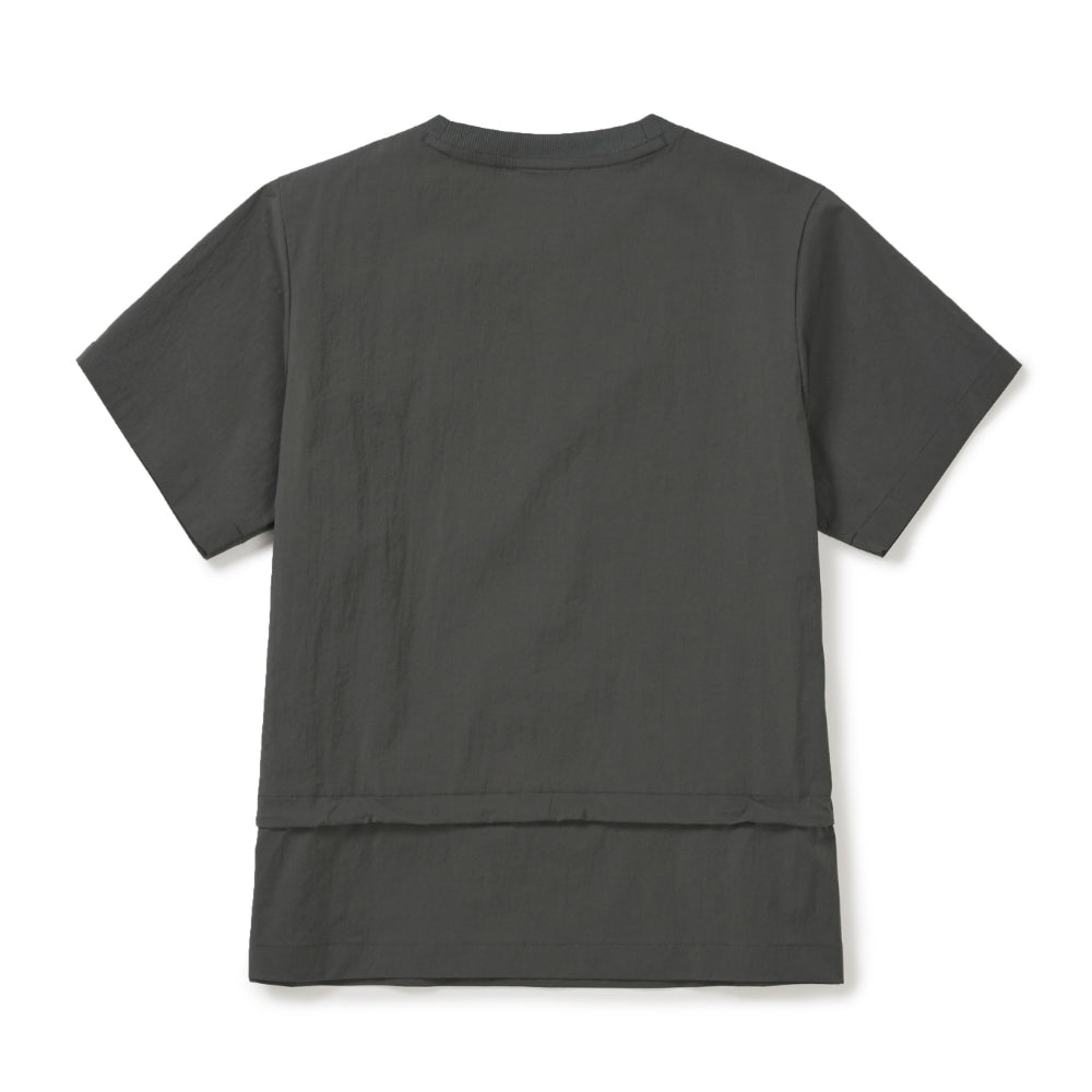 루트 여성 스트링 반팔 티셔츠 Rustic Khaki