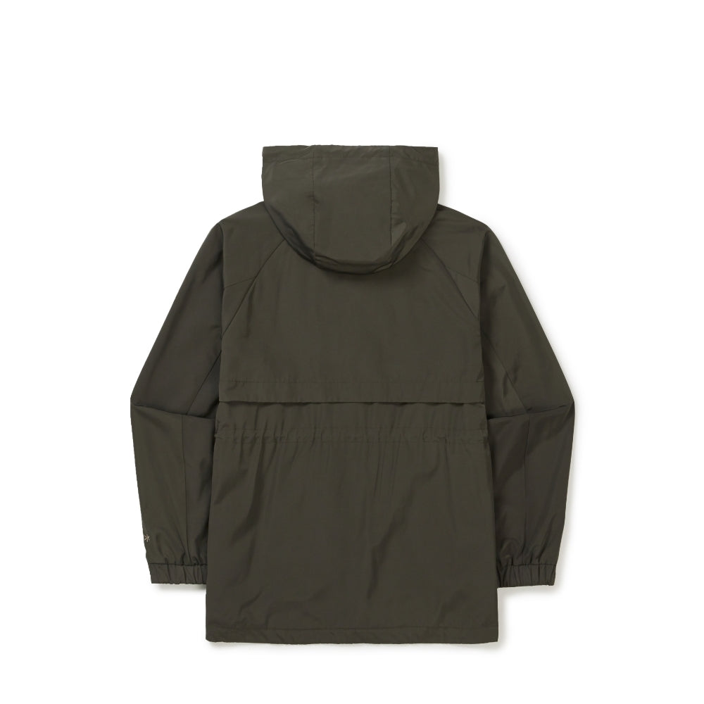 메모리 여성 중기장 바람막이 Khaki