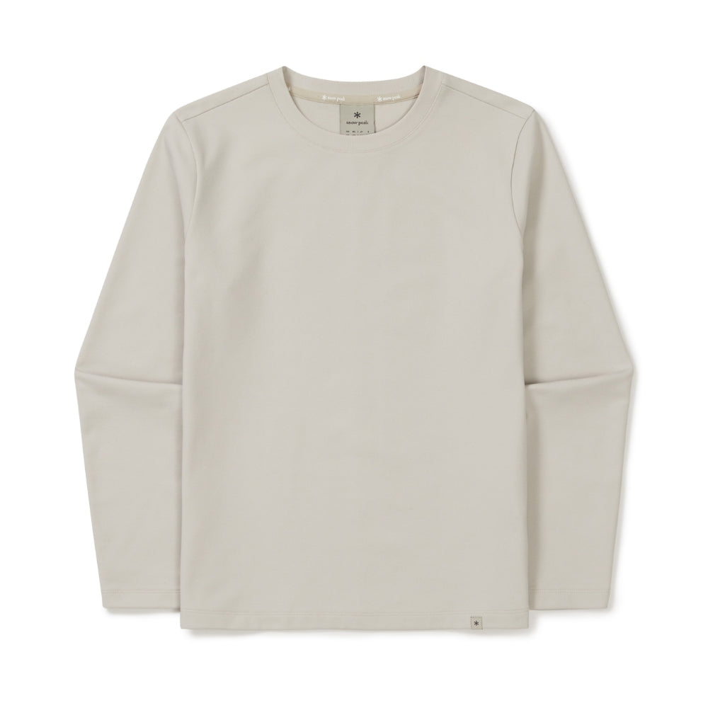 코나두 여성 긴팔 티셔츠 Light Beige