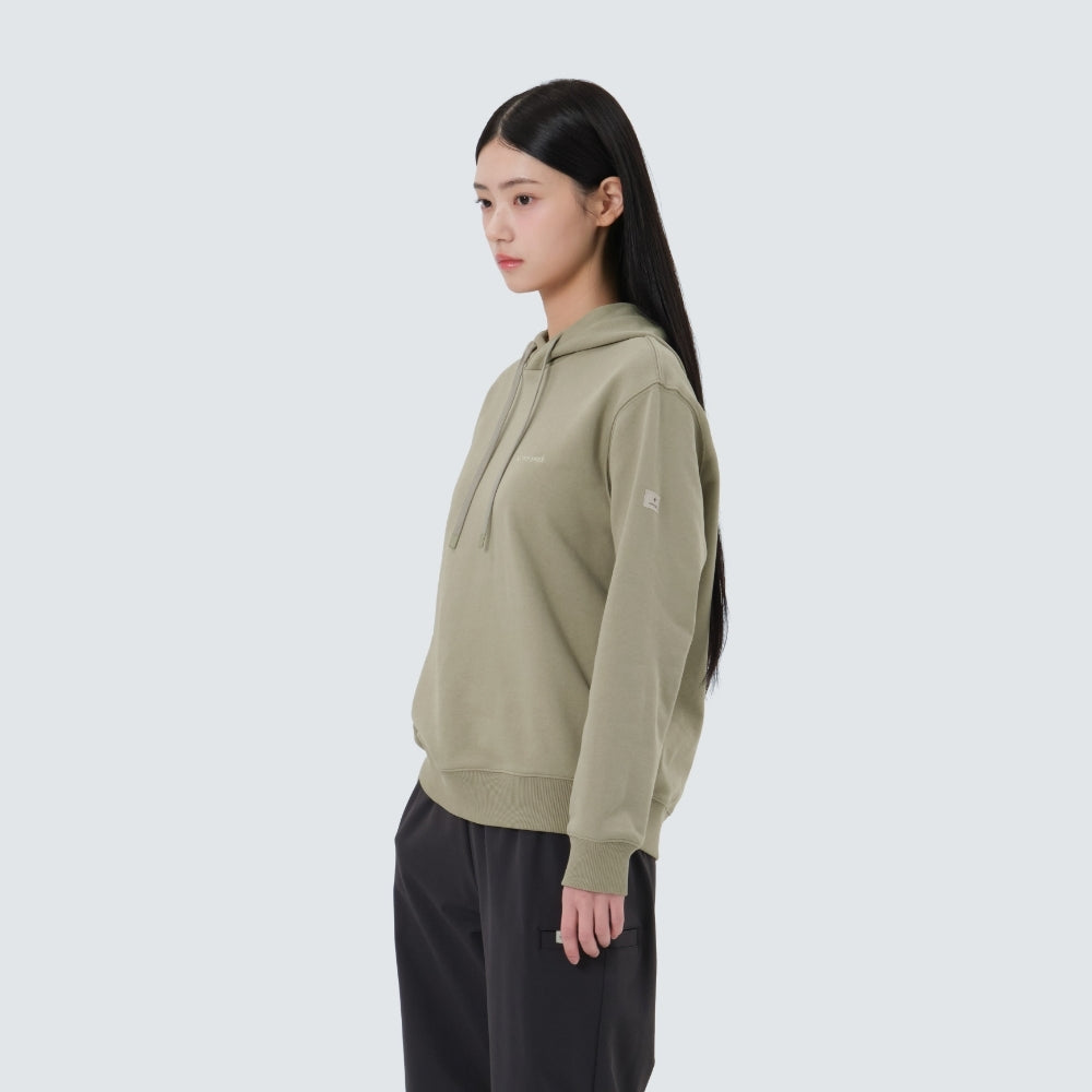 랜드 여성 후드 티셔츠 Khaki Beige