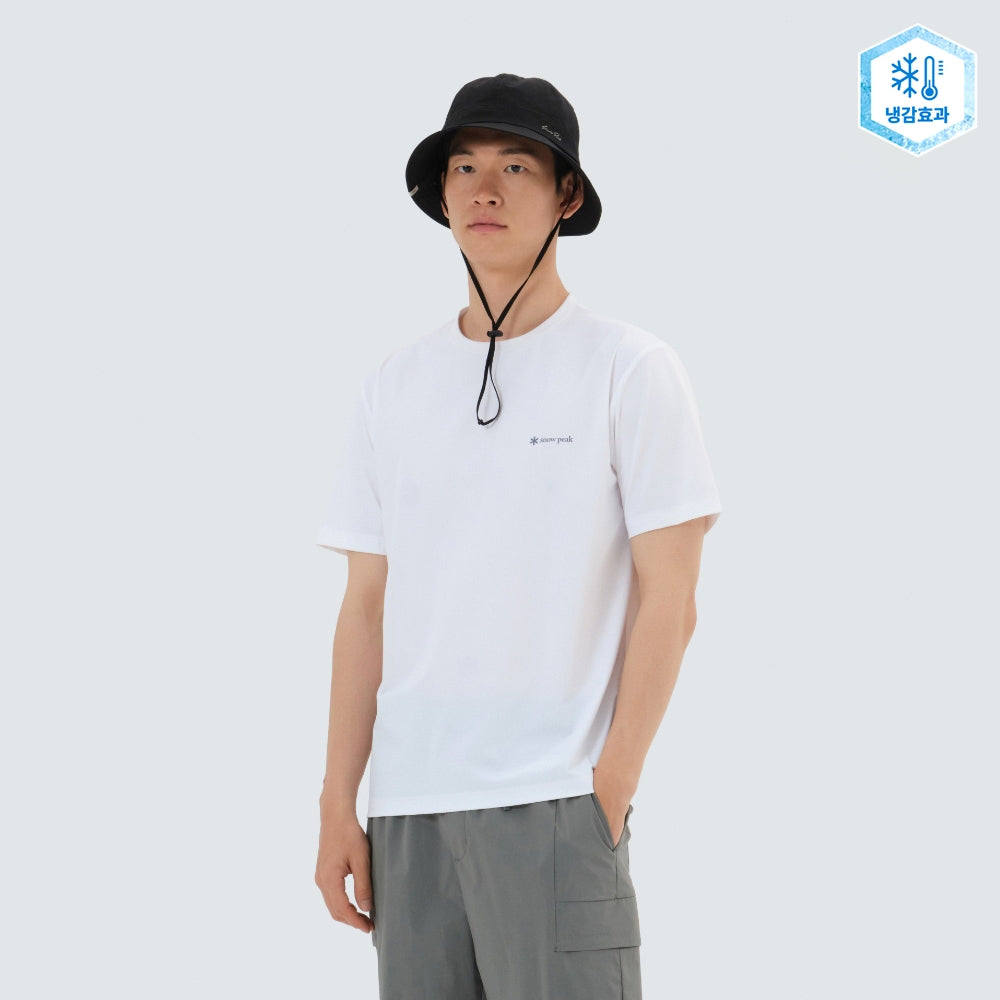 냉감 반팔 티셔츠 White