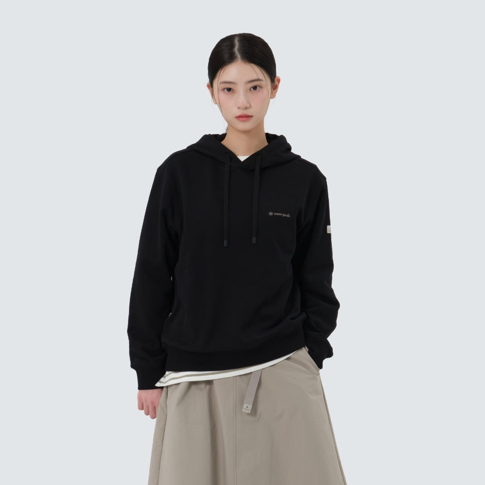 랜드 여성 후드 티셔츠 Black