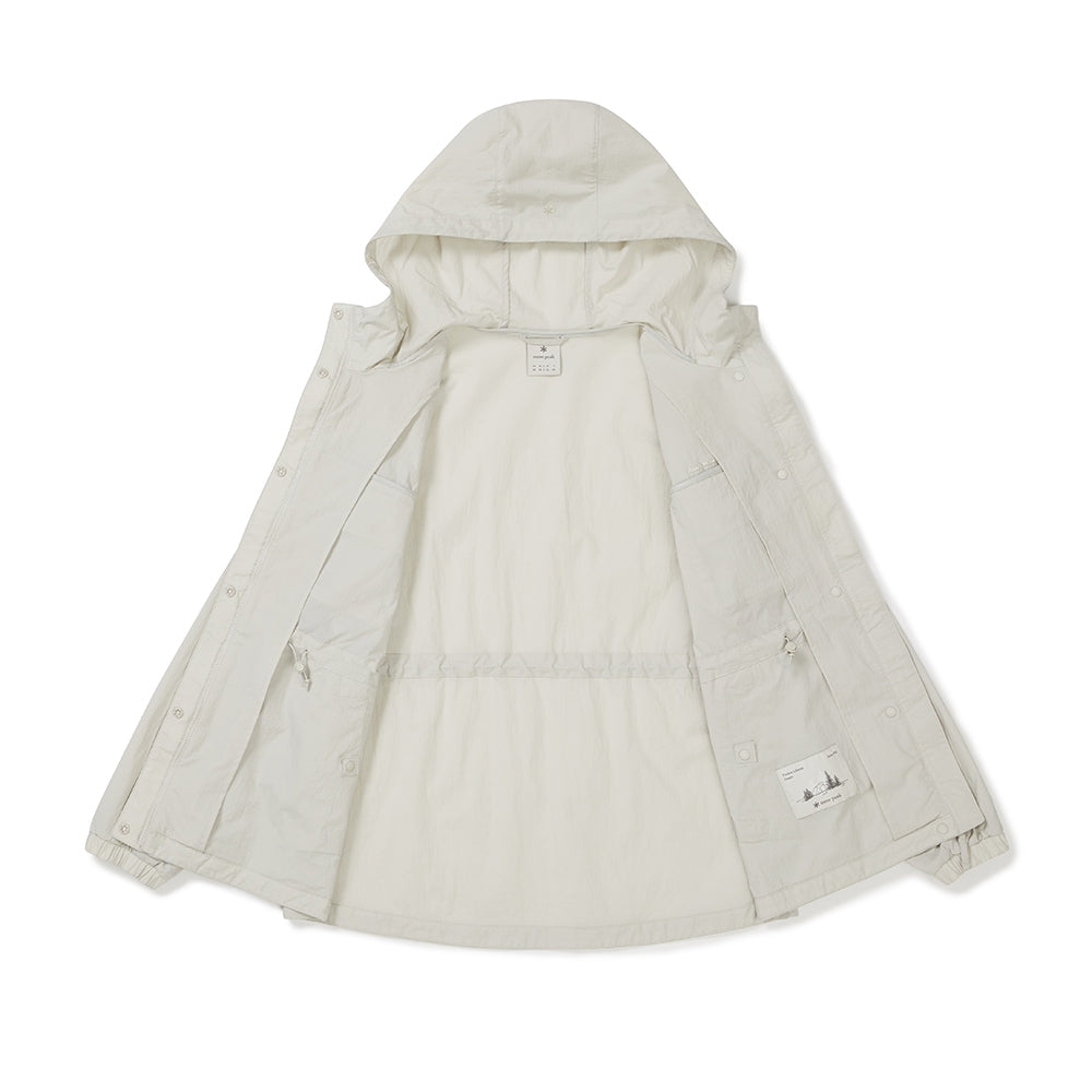 루트 여성 중기장 바람막이 Light Beige