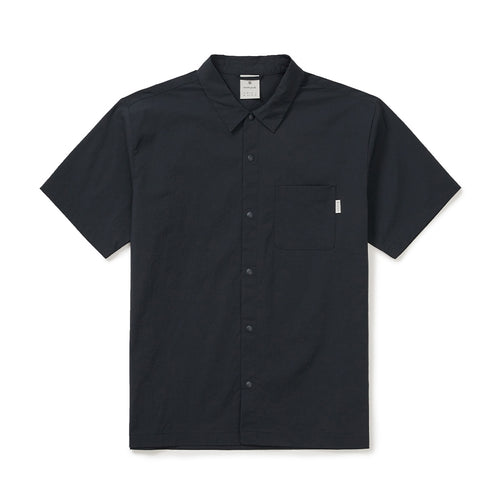냉감 루트 반팔 셔츠 Navy