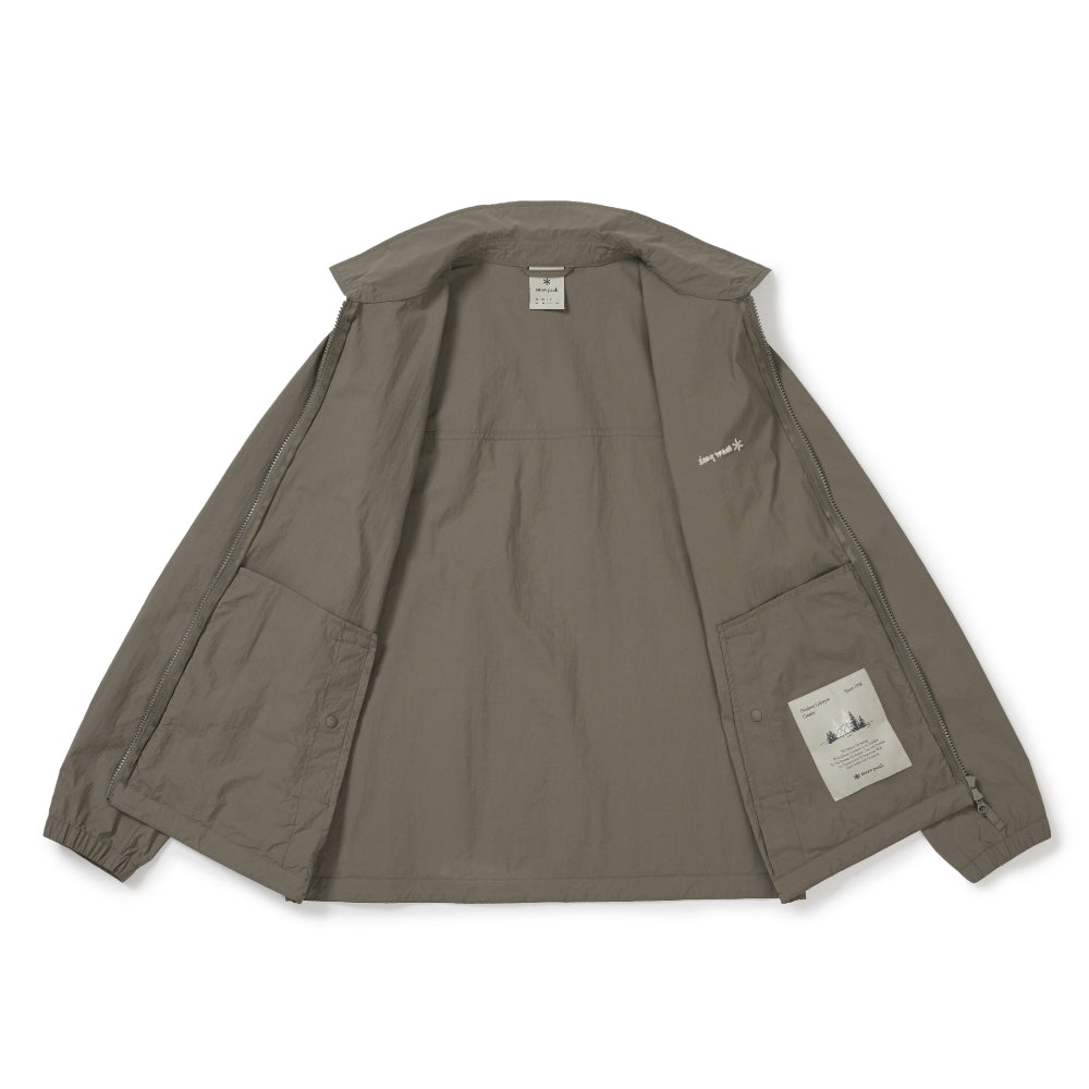 경량 타슬란 카라형 자켓 Khaki