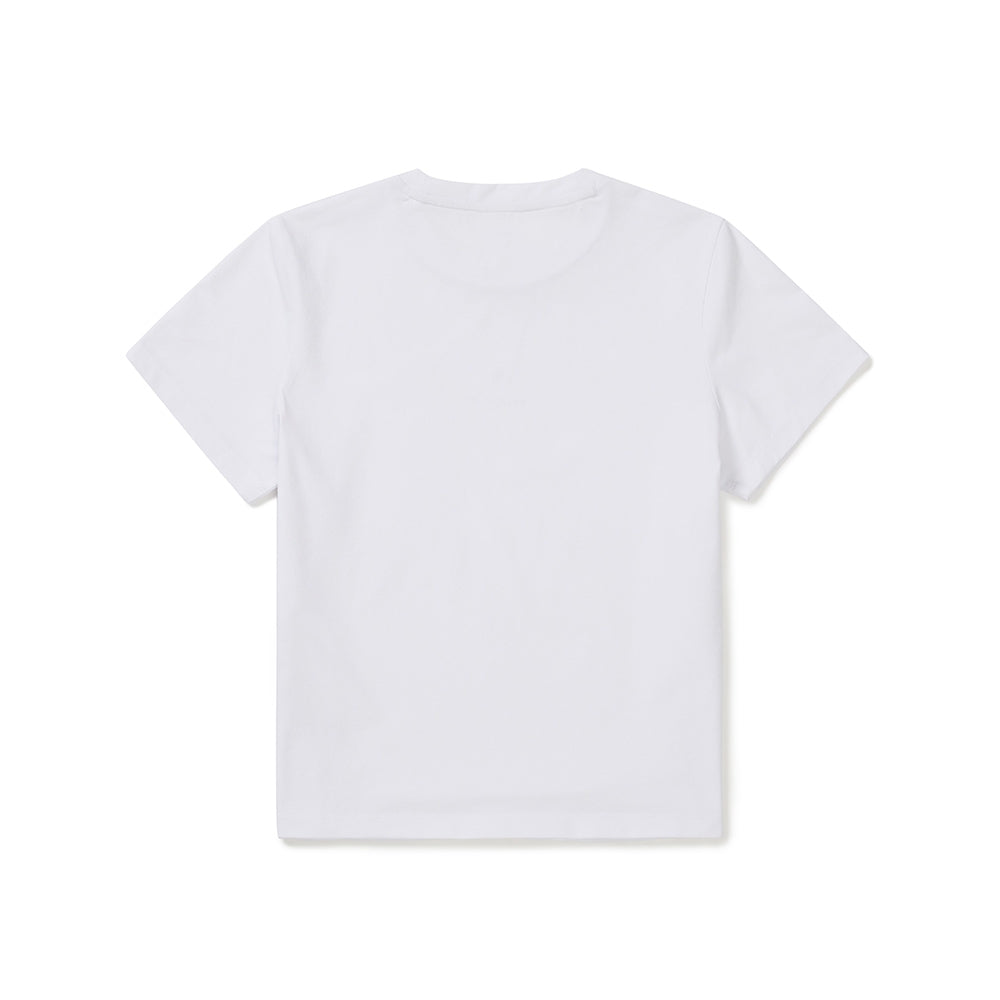 퀵드라이 여성 아스타리스크 반팔 티셔츠 White