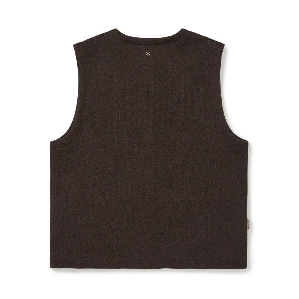 니트 여성 베스트 Brown
