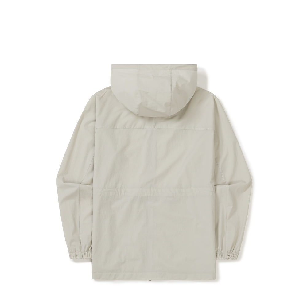 에어닷 여성 후드 탈부착 바람막이 Light Beige